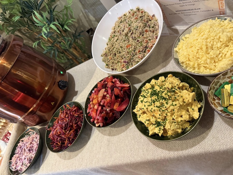 Deli bar at the King Spa