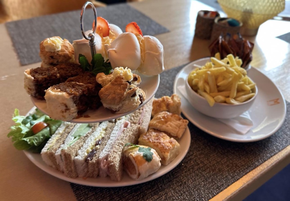 Deli bar at the King Spa